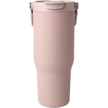 Logo trade advertising products picture of: Bronx 900 ml RCS recycled stainless steel copper vacuum insulated tumbler with dual function lid