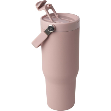 Logotrade promotional items photo of: Bronx 900 ml RCS recycled stainless steel copper vacuum insulated tumbler with dual function lid