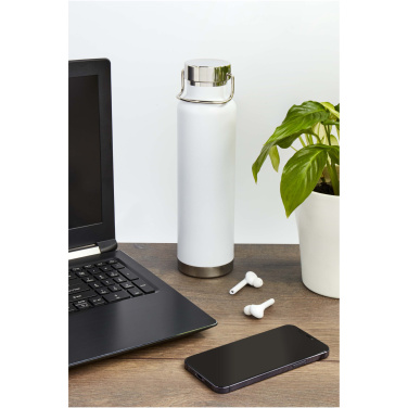 Logo trade corporate gifts image of: Thor 650 ml RCS recycled stainless steel copper vacuum insulated water bottle