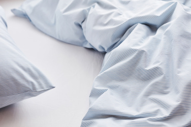 Logo trade corporate gifts image of: VINGA Montgomery premium cotton bed linen, 4 pcs set