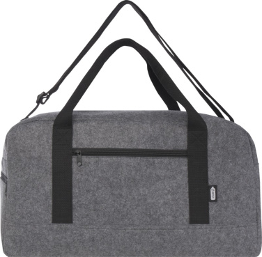 Logo trade promotional merchandise picture of: Felta GRS recycled duffel bag 35L