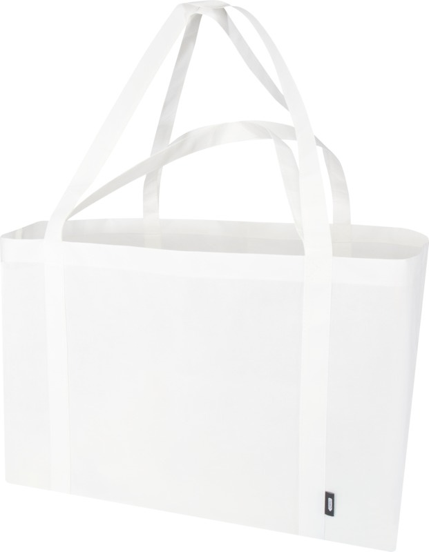 Logotrade promotional item image of: Jumbo GRS recycled non-woven extra large tote bag 65L