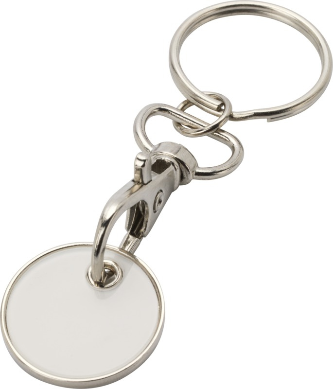 Logotrade business gifts photo of: Rory keyring with trolley coin