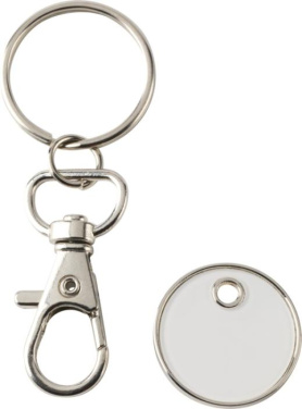 Logotrade promotional merchandise photo of: Rory keyring with trolley coin