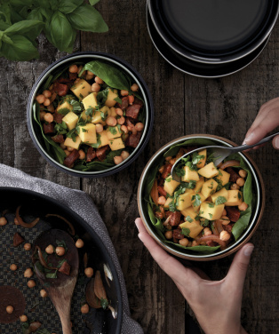 Logo trade promotional merchandise photo of: Black+Blum Glass Lunch Bowl 750ml