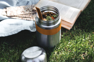 Logo trade promotional merchandise photo of: Black+Blum Food Flask 400 ml