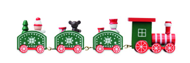 Logotrade promotional merchandise image of: Wooden Christmas train