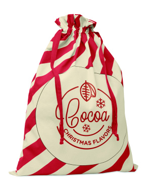 Logotrade promotional giveaway picture of: Large Santa cotton bag