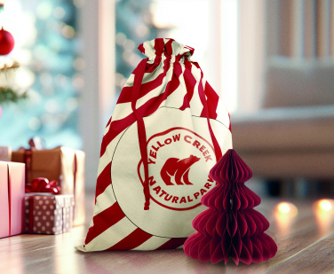 Logotrade business gift image of: Large Santa cotton bag
