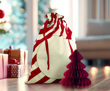 Logo trade promotional merchandise picture of: Large Santa cotton bag