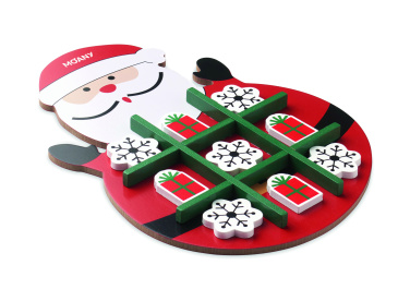 Logotrade promotional gift image of: Christmas wooden tic tac toe