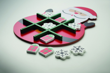 Logotrade advertising products photo of: Christmas wooden tic tac toe