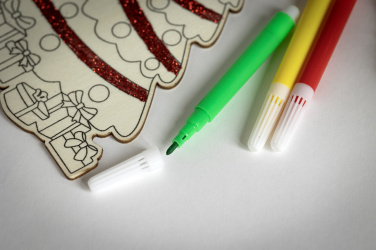 Logo trade promotional giveaways image of: Christmas tree ornament