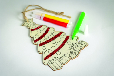 Logo trade promotional merchandise picture of: Christmas tree ornament