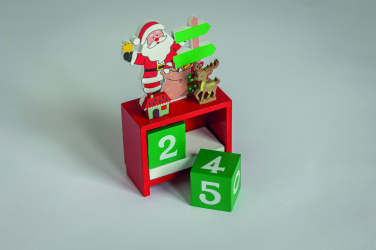 Logo trade promotional gifts image of: Christmas countdown calendar