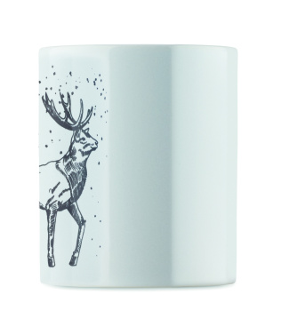 Logo trade promotional giveaways image of: Seasonal ceramic mug 300ml
