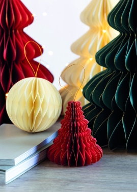 Logotrade corporate gift picture of: Christmas paper tree hanger