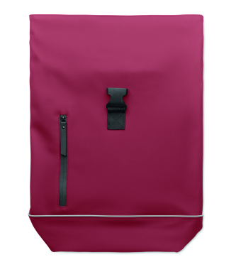 Logo trade promotional items picture of: Laptop 15" roll top PU backpack