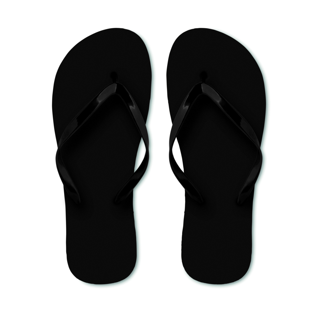 Logo trade promotional gifts picture of: EVA beach slippers M