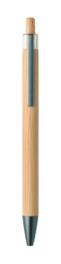 Logotrade corporate gift picture of: Push button bamboo pen