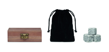 Logo trade promotional gifts picture of: 9 stone ice cube set in box