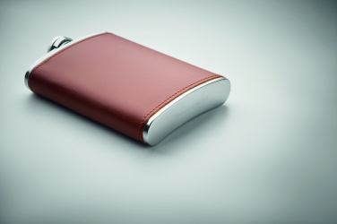 Logo trade promotional items picture of: Slim hip flask 200 ml