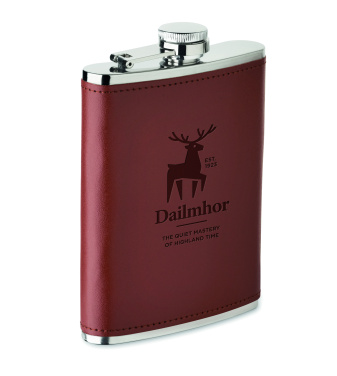 Logo trade promotional items picture of: Slim hip flask 200 ml