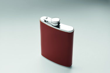 Logotrade promotional items photo of: Slim hip flask 200 ml
