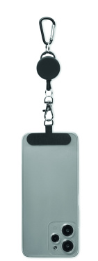Logo trade promotional merchandise picture of: Retractable phone holder