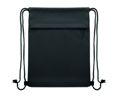 Logotrade promotional giveaway picture of: Drawstring bag in 600D RPET