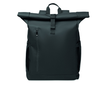 Logo trade promotional gifts picture of: Rolltop laptop rucksack 600D