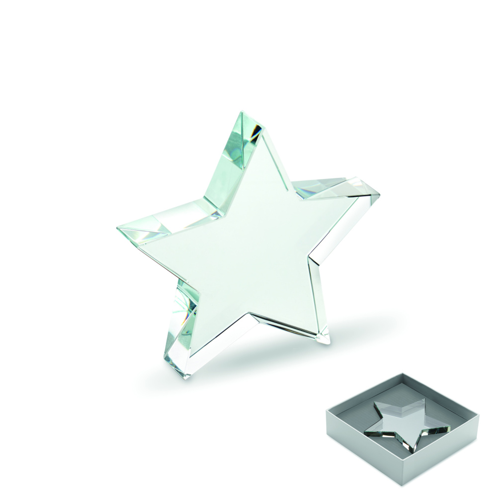 Logotrade promotional gifts photo of: Glass star award
