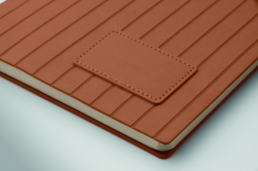 Logotrade business gift image of: A5 notebook in smokey PU