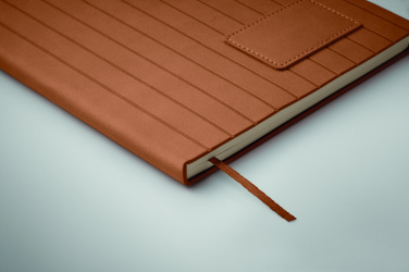 Logotrade business gift image of: A5 notebook in smokey PU