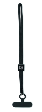 Logotrade promotional item picture of: RPET phone wrist cord