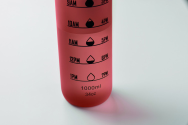 Logo trade corporate gifts image of: Sports water bottle RPET 1L