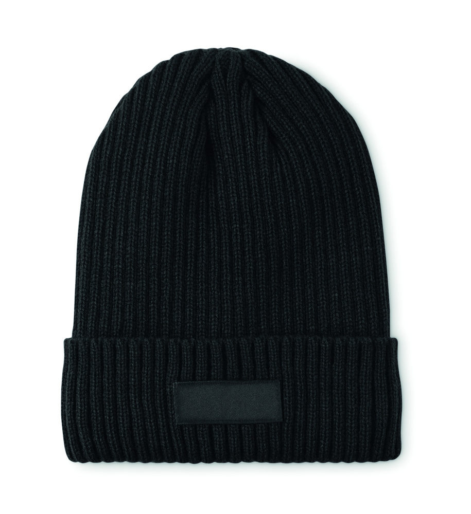 Logotrade business gift image of: 3M knitted beanie with cuff