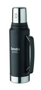 Logo trade promotional product photo of: Double wall bottle 1L