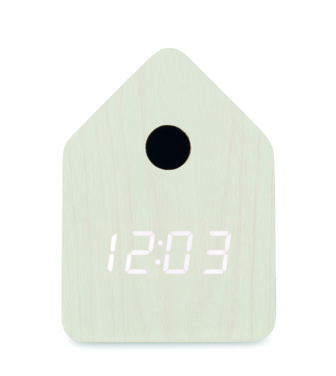 Logotrade promotional merchandise picture of: MDF cuckoo alarm clock