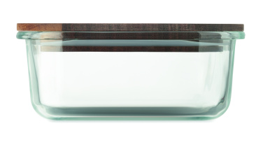 Logo trade promotional merchandise image of: Glass lunch box 800ml
