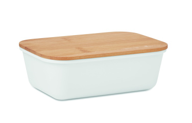 Logo trade promotional product photo of: Lunch box with bamboo lid