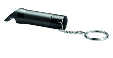 Logotrade promotional merchandise image of: Metal torch key ring Ylivieska