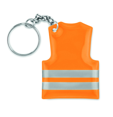 Logotrade promotional items photo of: Key ring with reflecting vest Jekabpils