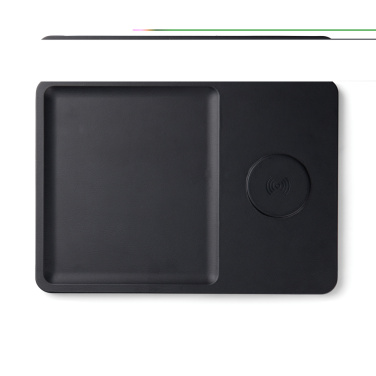 Logo trade promotional gift photo of: VINGA Timo RCS desk charger and accessory tray