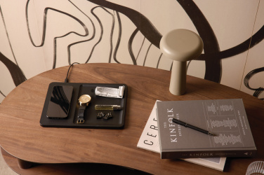 Logo trade corporate gift photo of: VINGA Timo RCS desk charger and accessory tray