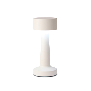 Logo trade corporate gifts image of: VINGA Maris RCS recycled ABS table lamp