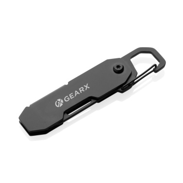 Logotrade promotional item picture of: Gear X foldable EDC tool with carabiner and parcel cutter