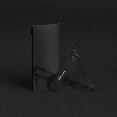 Logo trade promotional item photo of: Gear X foldable EDC tool with carabiner and parcel cutter
