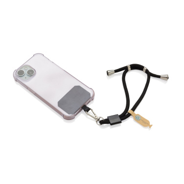 Logo trade promotional products picture of: CarryLoop RCS recycled PET adjustable phone holder wristlet