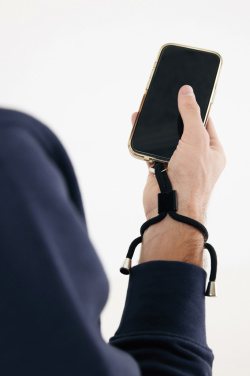 Logotrade promotional gift image of: CarryLoop RCS recycled PET adjustable phone holder wristlet